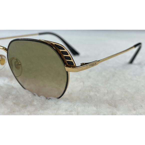 VOGUE EYEWEAR • Hailey Bieber Black and Gold VO4131 Prescription Sunglasses - Picture 6 of 16